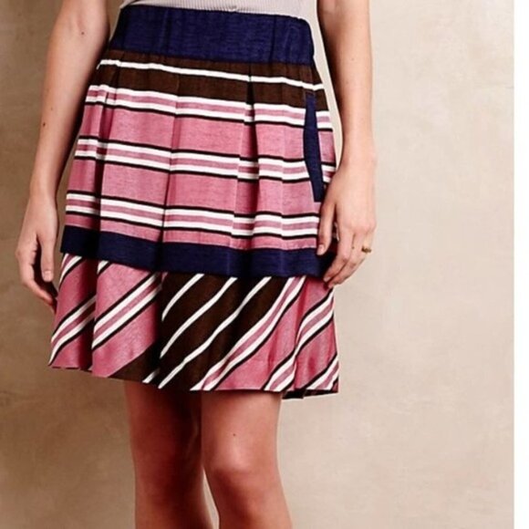 Maeve Anthropologie Tiered Ellery Skirt, Size 2 - Picture 1 of 9